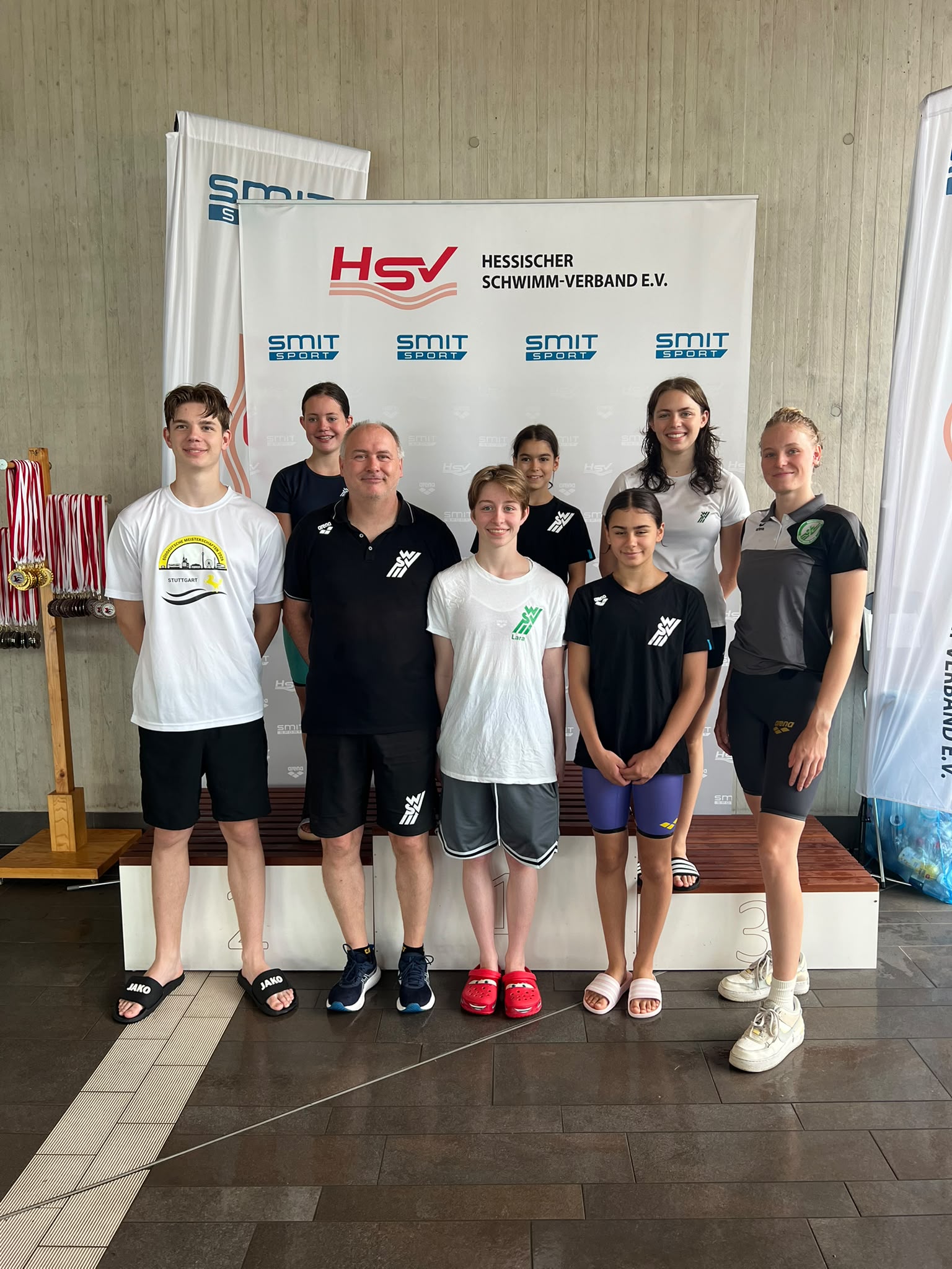 WSV-Schwimmer trotzen der Hitze bei den Hessischen Meisterschaften